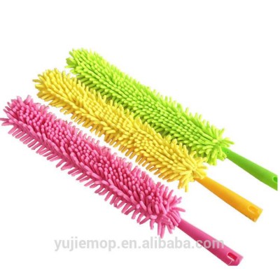 Yujie Chenille Washable Microfiber double side cleaning duster flexible